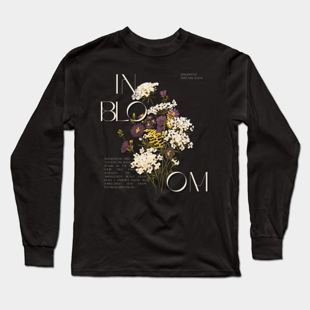 ZB1 In Bloom Long Sleeve T-Shirt by wennstore